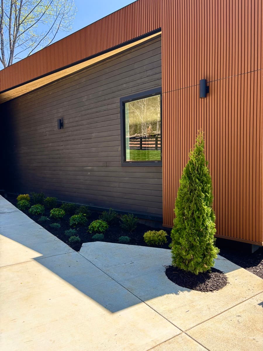 Hardscaping installation