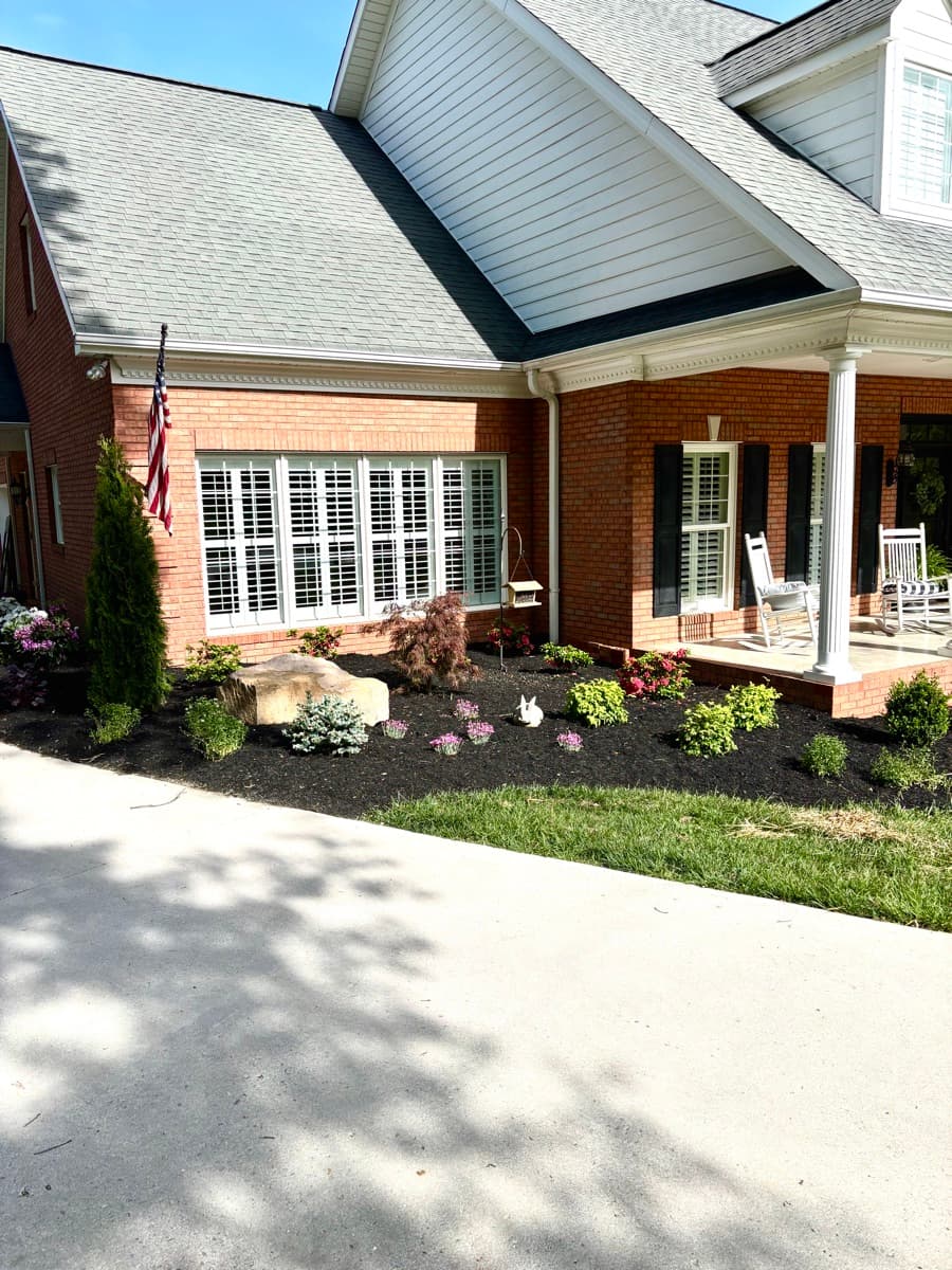 Garden maintenance work